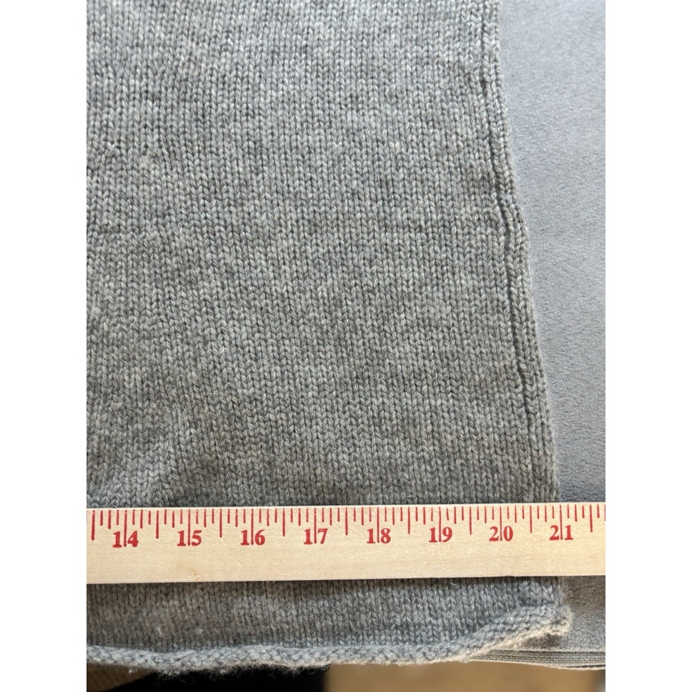 White + Warren Cashmere Rollneck Sweater Sz L Relaxed Quiet Luxury Soft - Picture 6 of 10
